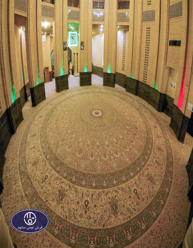 Al ghadir mosque integrated carpet